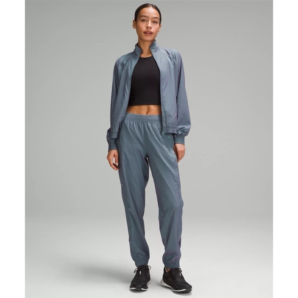 Lululemon Iridescent Tearaway Mid Rise Track Pant Tidewater Teal Purple 12 NWT - Picture 5 of 12